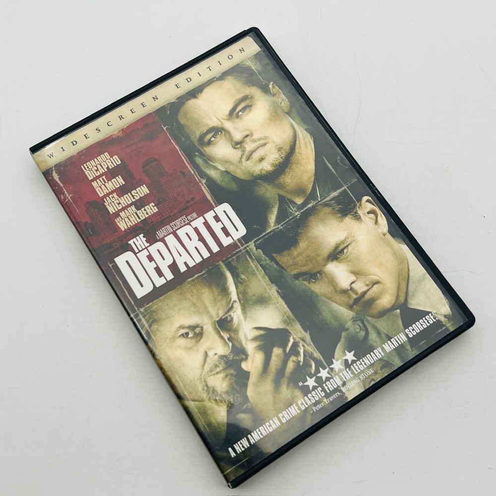 The Departed DVD Widescreen Edition Martin Scorsese DiCaprio Damon Nicholson